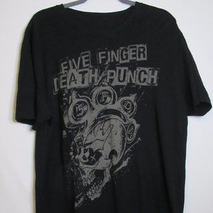 XL Hot Topic Vintage Five Finger Death Punch Band Tee